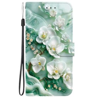 Obal Texture Book Xiaomi Redmi A7 Pro kvety zelený