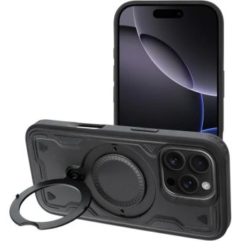 Obal Case FROST ARMOR Apple iPhone 16 black