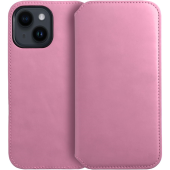 Obal DUAL POCKET Book Motorola Moto G55 5G light pink
