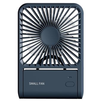 Stolový ventilátor 1200 mAh HX-123 tmavomodrý