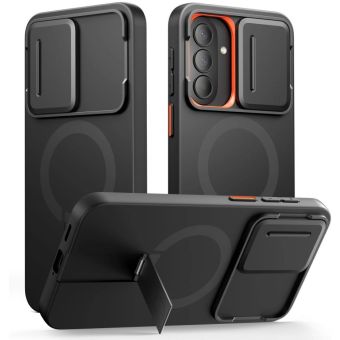 Obal Tech-Protect Kevlar Aura MagSafe Samsung Galaxy A57 5G A576 čierno-oranžový