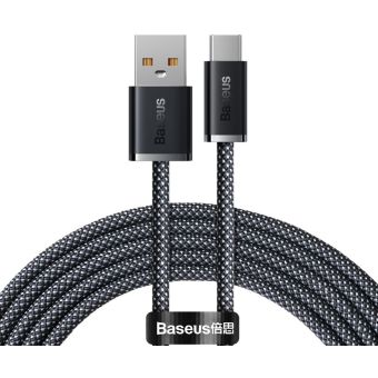 Baseus Dynamic Series Fast Charging USB-A/USB-C 100W 2m sivý