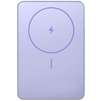 Xiaomi Super Slim Magnetická Powerbanka 22,5W 5000mAh fialová