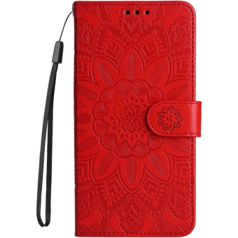 Obal MEZZO Book Motorola Moto G05/E15 mandala červený