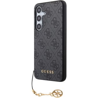 Obal Guess 4G Charm Samsung Galaxy S24+ 5G S926 GUHCS24MGF4GGR Grey