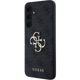 Obal Guess PU 4G Metal Logo Samsung Galaxy A55 5G A556 GUHCSA554GMGGR Grey