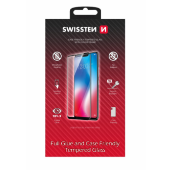 Ochranné sklo Swissten Frame FG 9H Xiaomi Redmi 10 2020/2022 čierne