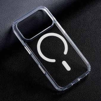 Obal Forcell F-Protect Clear Hybrid Premium MagSafe Apple iPhone 15 Pro Max transparentný