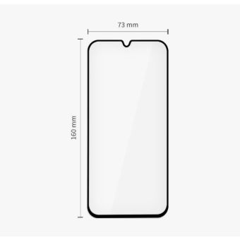 Ochranné sklo Tech-Protect Glass Fit+ Samsung Galaxy A16/A17/A18/A26 čierne (2ks)