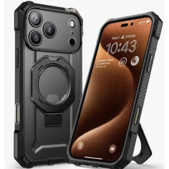 Obal Supcase UB Grip Mag MagSafe Apple iPhone 17 Pro Max čierny