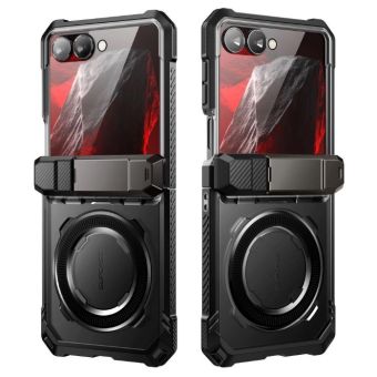 Obal Supcase UB Grip MagSafe Samsung Galaxy Z Flip8 5G F776 čierny