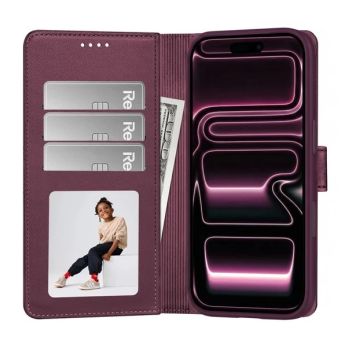 Obal Tech-Protect Wallet MagSafe 2v1 Apple iPhone 17 Pro/18 Pro cherry