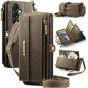 Obal CaseME RFID Book Zipper Samsung Galaxy A57 5G A576 čierny