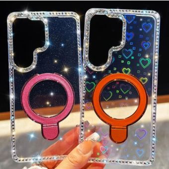 Obal Rhinestone IMD 360 Ring Holder Samsung Galaxy A57 5G A576 hviezdy