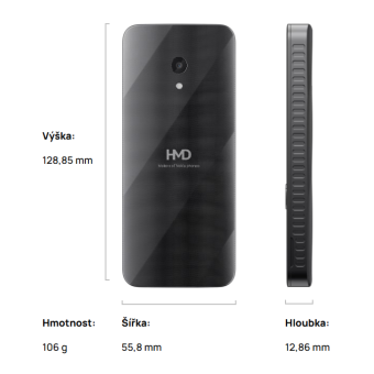 Nokia 235 4G 2E DS Black