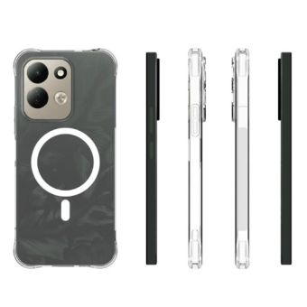 Obal Shockproof Magsafe TPU Xiaomi Redmi 17 4G/5G transparentný
