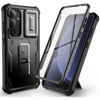 Obal Tech-Protect Kevlar Cam+ Samsung Galaxy S25 5G S931 čierny