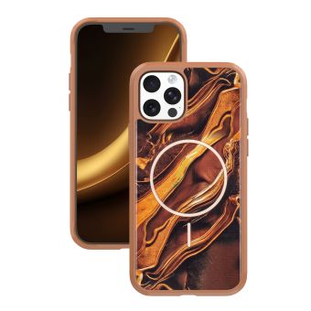 Obal Golden Autumn Apple iPhone 12/12 Pro hnedý