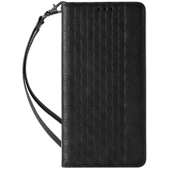 Obal Magnet Book Lanyard Strap Samsung Galaxy S23 5G S911 čierny