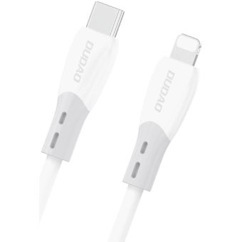 Dudao L25SX, USB-C/Lightning 30W, 2m, biely