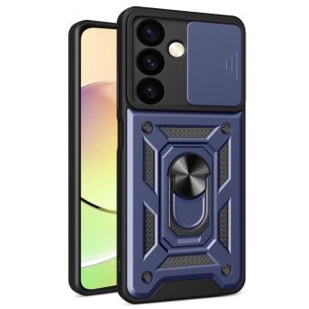 Obal Camshield Ring Armor Xiaomi Redmi 13C/POCO C65 modrý