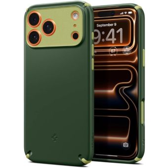 Obal Spigen Nano Pop Hybrid Mag MagSafe Apple iPhone 17 Pro zelený