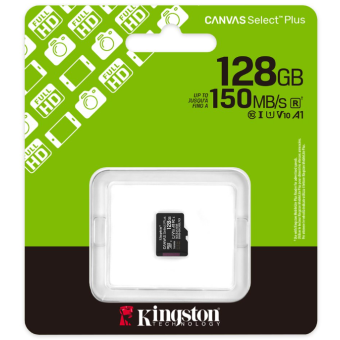 Kingston A1 128GB microSDXC 150MB/s bez adaptéra