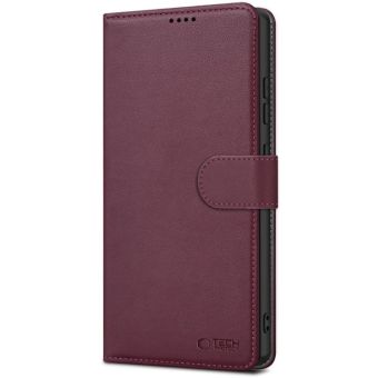 Obal Tech-Protect Wallet Xiaomi Redmi Note 17 Pro 5G bordový