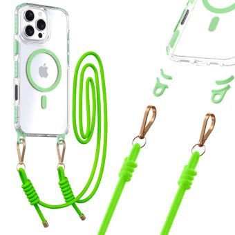 Obal Tel Protect Strap Apple iPhone 15 Pro zelený