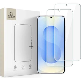 Ochranné sklo Tech-Protect Glass Fit+ Samsung Galaxy S26 5G S942 transparentné (2ks)
