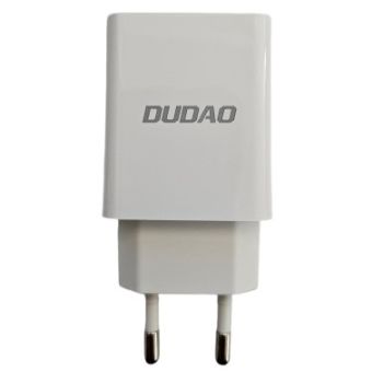 Dudao A4EU 2.1A USB-A (pre tlačidlové telefóny) biely (Bulk)
