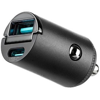 Joyroom Mini JR-CCN18, USB-A/USB-C 65W, čierna