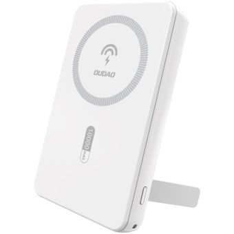 Dudao K14S+ 10000mAh 22.5W MagSafe + stojan, biela