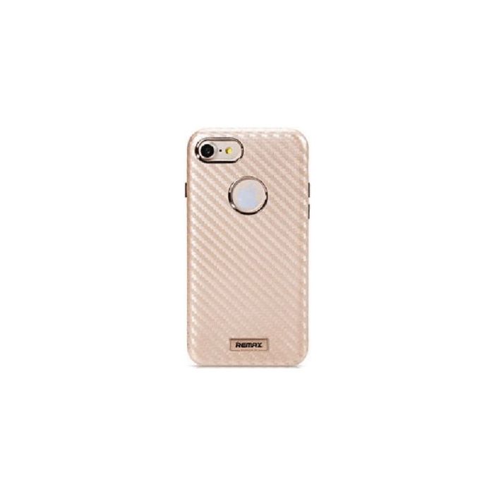 Case REMAX Carbon series Apple iPhone 7 gold