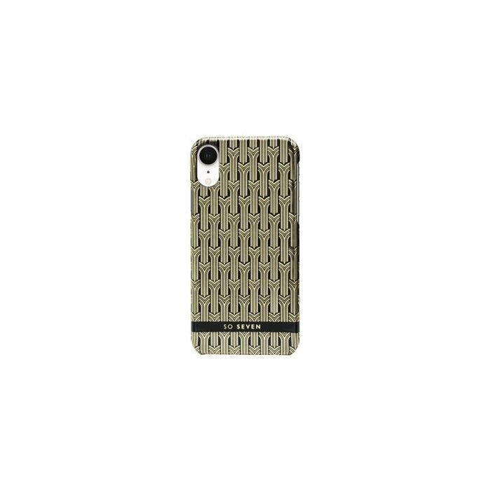 SoSeven Fashion Paris Black/Gold Cover pro iPhone XR