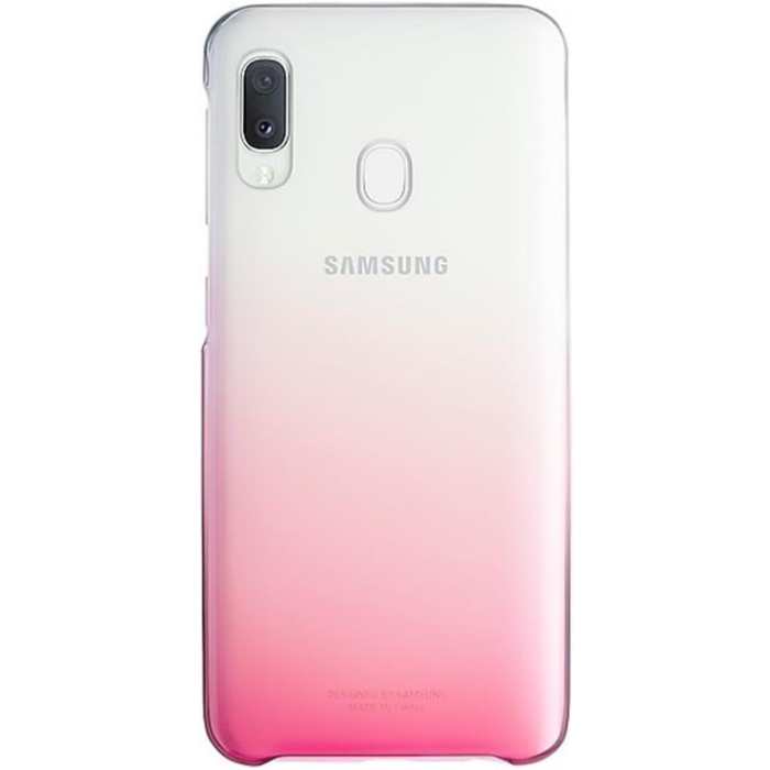 Silikónové puzdro Samsung na Samsung Galaxy A20e A202 EF-AA202CP Gradation Cover ružové