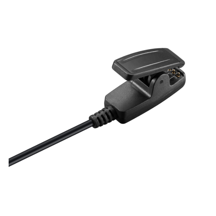 Nabíjací kábel na Garmin Vivomove/Forerunner735XT/235XT/230/630 Tactical USB čierny 