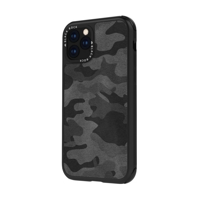 Odolné puzdro na Apple iPhone 11 Pro Black Rock Robust Real Leather Camouflage čierne