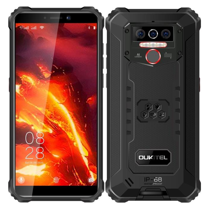 Oukitel WP5 Pro, 4/64 GB, Dual SIM, čierna - SK distribúcia