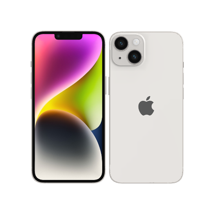 Apple iPhone 14, 6/128 GB, Starlight - SK distribúcia