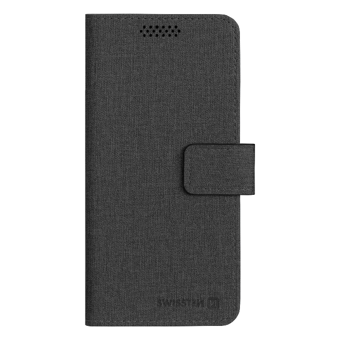 Diárové puzdro univerzálne Swissten Libro XL (158x80mm) čierne