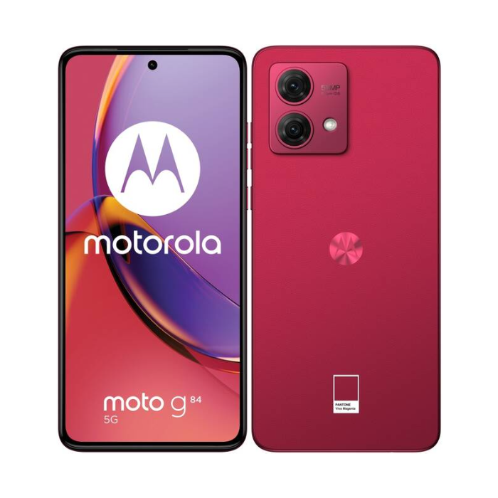 Motorola Moto G84 5G, 12/256 GB, Dual SIM, Viva Magenta - SK distribúcia