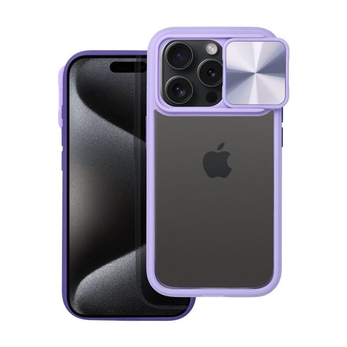 SLIDER Case Apple iPhone 15 purple