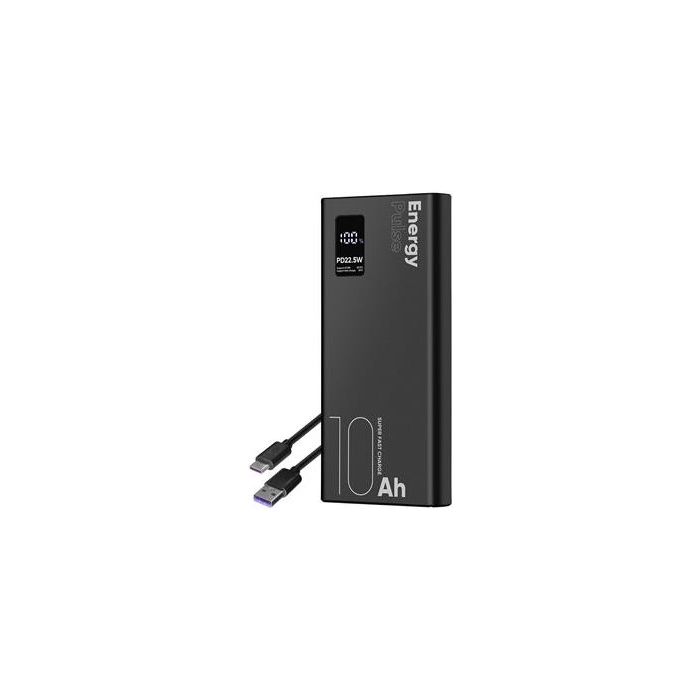 OBAL:ME EnergyPulse Powerbanka 10000mAh 22.5W Black