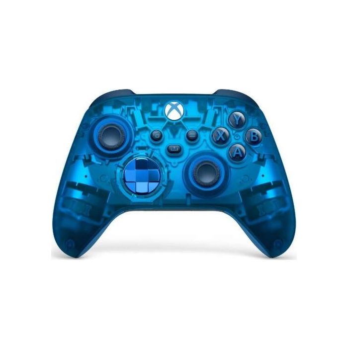 Microsoft Xbox Series Wireless Controller XSX QAU-00151,Translucent Series Sky Cipher Special Edition