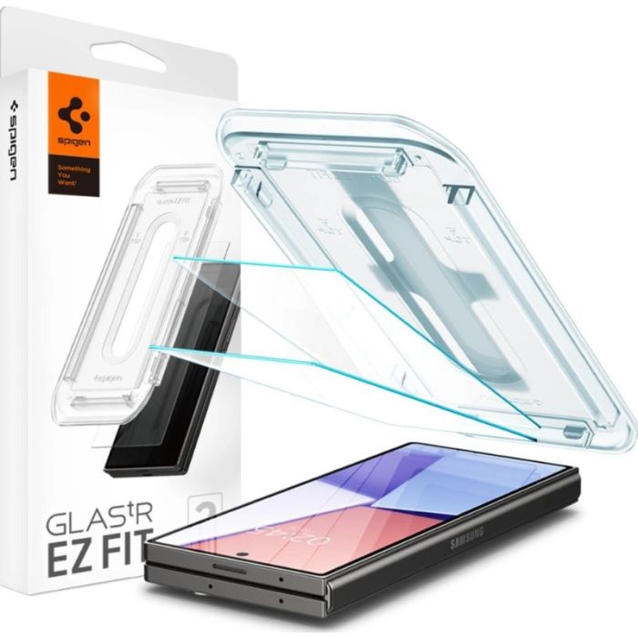 SPIGEN Glas.TR ”EZ FIT” 2-pack Samsung Galaxy Z Fold6 5G F956 transparent