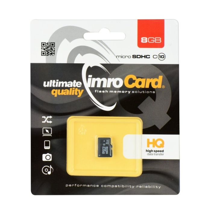 Pamäťová karta Imro microSD (TransFlash) 8 GB bez adaptéra