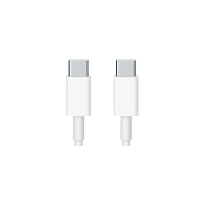 Kábel Apple Charge MLL82ZM/A, USB-C na USB-C, 2m, biely (Blister)