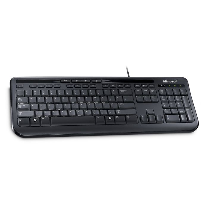 Klávesnica Microsoft Wired Keyboard 600 USB, CZ