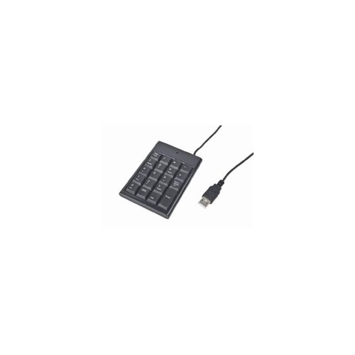 Numerická klávesnice GEMBIRD KEYPAD USB KPD-2X čierna